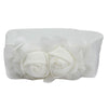 Double Rose Flower Elastic Waist Belt