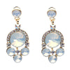Three Circle Drop Earrings