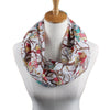 Owl Cartoon Print Scarf