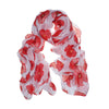 Floral Print Beach Scarf