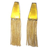 Deep Triangle Tassel Danglers
