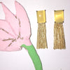 Square Fringes Danglers