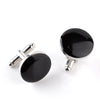 Round Enamel Cufflinks