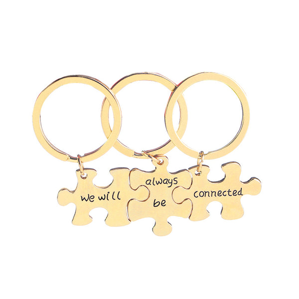 WE WILL ALWAYS BE CONNECTED Keychain