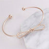 Cute Bow Knot Cuff Bangle Bracelet
