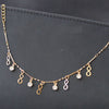 Crystal & Infinity Dangle Charms Anklet