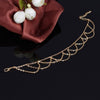 Chain Link Waves Anklet