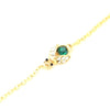 Beetle Ladybug Charm Anklet