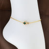 Beetle Ladybug Charm Anklet
