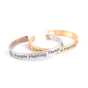 SAVING PEOPLE HUNTING THINGS Cuff Bracelet