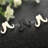 Moustache Collar Pin (Pair)