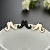 Moustache Collar Pin (Pair)