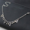 Crystal & Infinity Dangle Charms Anklet