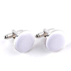 Round Enamel Cufflinks