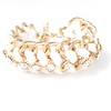 Braided Rope Chain with Crystal Bracelet